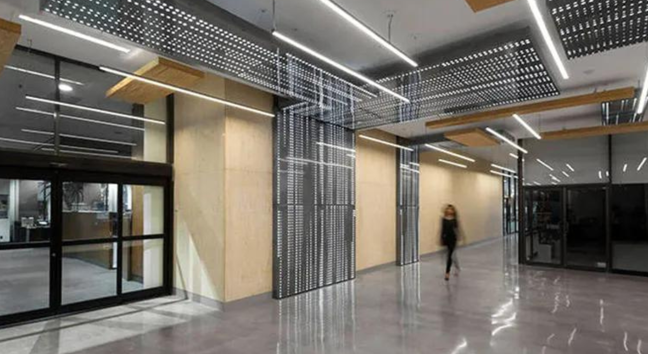 How are Perforated Metal Ceiling Panels Installed in Suspended Systems?